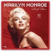 Browntrout - Marilyn Monroe Official 2027 12 X 24 Inch (Hanging) Monthly Square Wall Calendar Foil Stamped Cover Plastic-Free, Övrigt