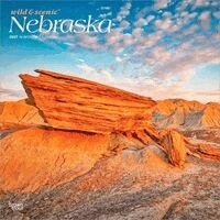 Browntrout - Nebraska Wild & Scenic 2027 12 X 24 Inch (Hanging) Monthly Square Wall Calendar Plastic-Free, Övrigt