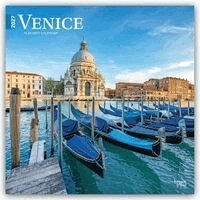 Browntrout - Venice 2027 12 X 24 Inch (Hanging) Monthly Square Wall Calendar Plastic-Free, Övrigt