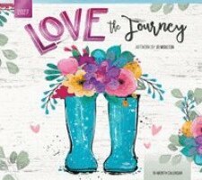 Brush Dance - Love the Journey 2027 14 X 24 Inch (Hanging) Monthly Deluxe Wall Calendar Featuring the Artwork of Jo Moulton Linen Envelope Foil Stamped Cover, Övrigt. Tillgänglighet: Lägg i varukorg