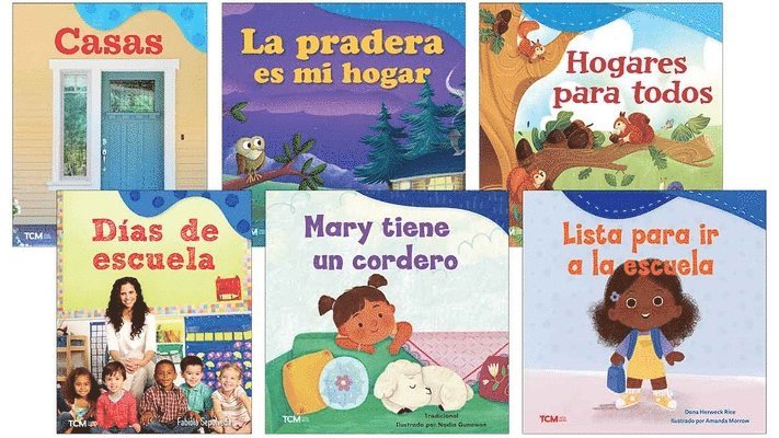 Multiple Authors, Fabiola Sepulveda - Exploration Storytime: Where Do I Grow and Learn? Spanish 6-Book Set, Häftad