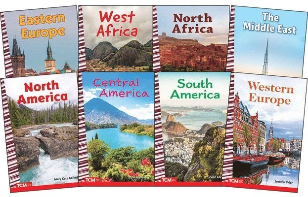 Multiple Authors, Mary Kate Bolinder - Explore the World: The Americas, Europe, Africa and the Middle East: Social Studies Readers 8-Book Set, Häftad
