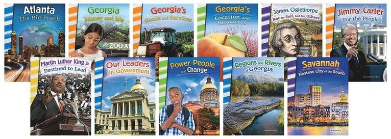Multiple Authors, Kathleen N. Kopp - All about Georgia: Voting, Elections, Leaders, and Locations 11-Book Reader Set for Grades 2-4, Häftad