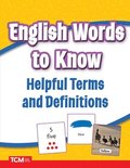 English Words to Know for Newcomers