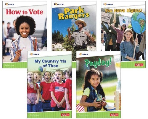 Multiple Authors, Saskia Lacey - Icivics Grade 1: Leadership & Responsibility 5-Book Set, Häftad