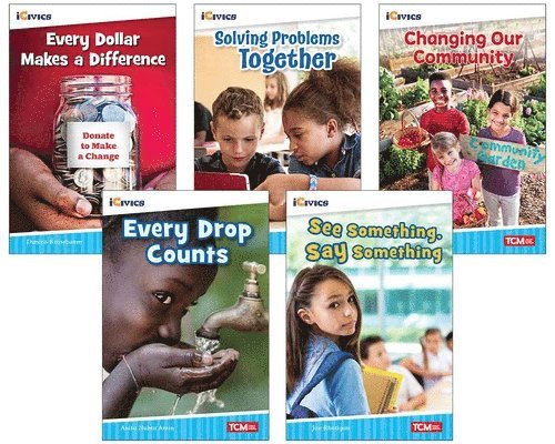 Multiple Authors, Danica Kassebaum - Icivics Grade 2: Community & Social Awareness 5-Book Set, Häftad