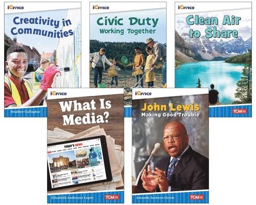 Multiple Authors, Heather Gallagher - Icivics Grade 3: Community & Social Awareness 5-Book Set, Häftad