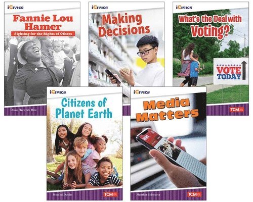 Ben Nussbaum, Selina Li Bi, Multiple Authors, Dona Herweck Rice - iCivics Grade 4: Community & Social Awareness 5-Book Set, Häftad