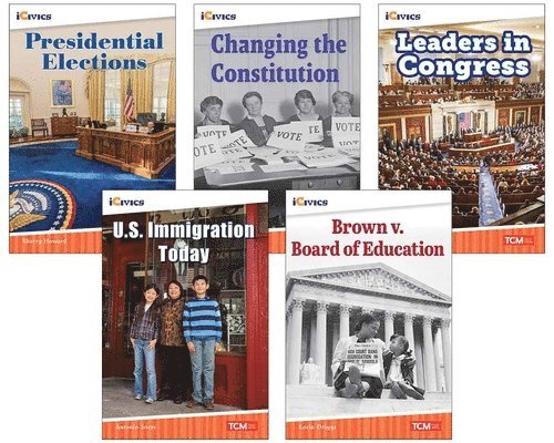 Elise Wallace, Sherry Howard, Multiple Authors, Mary Kate Bolinder - iCivics Grade 5: Leadership & Responsibility 5-Book Set, Häftad