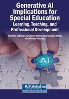 Assimina Tsibidaki, Apostolos Kostas - Generative AI Implications for Special Education: Learning, Teaching, and Professional Development, Häftad