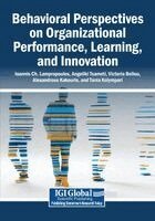 Ioannis Ch Lampropoulos, Angeliki Tsameti - Behavioral Perspectives on Organizational Performance, Learning, and Innovation, Häftad