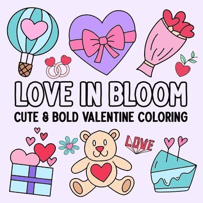 Hue Coloring - Love in Bloom, Häftad