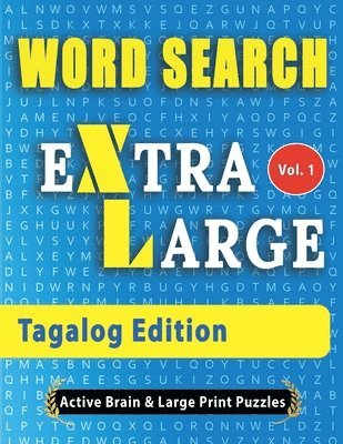 Active Minds & Large Prints - WORD SEARCH Extra Large - Tagalog Edition, Häftad. Tillgänglighet: Lägg i varukorg