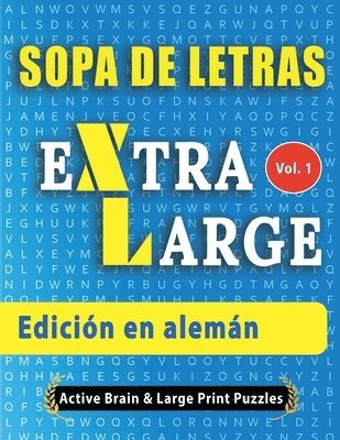 Active Minds & Large Prints - Sopa de Letras - Edición en alemán, Häftad. Tillgänglighet: Lägg i varukorg