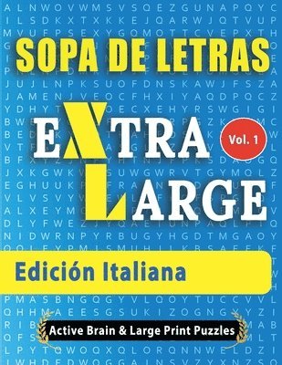 Active Minds & Large Prints - Sopa de Letras - Edición Italiana, Häftad. Tillgänglighet: Lägg i varukorg