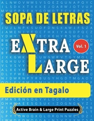 Active Minds & Large Prints - Sopa de Letras - Edición en Tagalo, Häftad. Tillgänglighet: Lägg i varukorg
