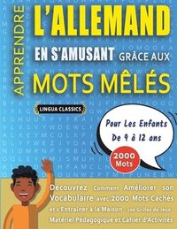 MOTS MÊLÉS GROS CARACTÈRES POUR ADULTES EN ALLEMAND - ÉDITIONS JEUX DELTA - Un Cahier de Jeux avec 2000 Mots Cachés Géants en GRAND FORMAT - Mots Barrés pour Adultes et Seniors - 100 Grilles Amusan...