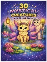 Vee D - Mystical Creatures Coloring Book, Häftad