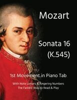 Joseph Caligiuri - Mozart - Sonata 16 (K.545), Häftad. Tillgänglighet: Lägg i varukorg