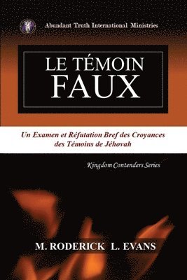 M Roderick L Evans - Témoin Faux, Häftad. Tillgänglighet: Lägg i varukorg