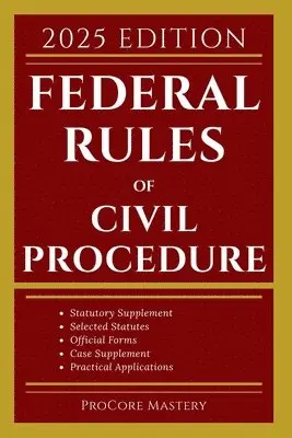 Procore Mastery - Federal Rules of Civil Procedure, Häftad. Tillgänglighet: Lägg i varukorg