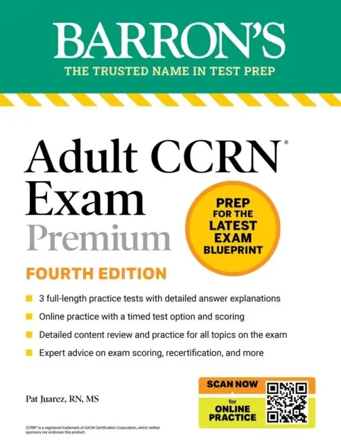 Pat Juarez - Adult CCRN Exam Premium, Fourth Edition: Study Guide for the Latest Exam Blueprint, Includes 3 Practice Tests, Comprehensive Review, and Online Study Prep, E-bok. Tillgänglighet: Lägg i varukorg