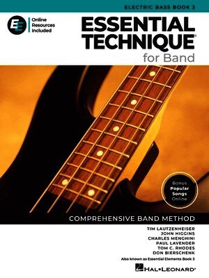 Tim Lautzenheiser, Paul Lavender, Charles Menghini, John Higgins, Tom C Rhodes - Essential Elements for Band - Electric Bass Book 3, Övrigt