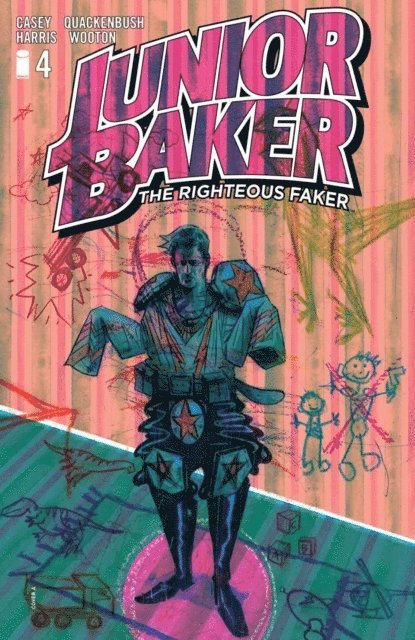 Joe Casey - JUNIOR BAKER THE RIGHTEOUS FAKER #4, E-bok
