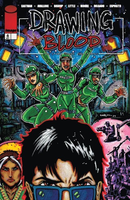 David Avallone, Kevin Eastman - Drawing Blood #6, E-bok