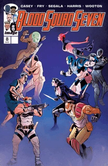 Joe Casey - Blood Squad Seven #8, E-bok