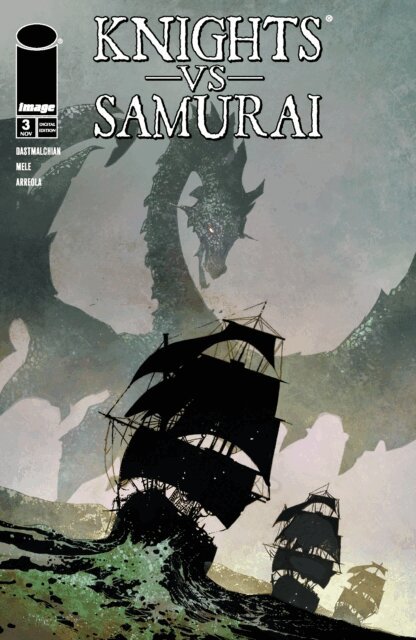 David Dastmalchian - Knights Vs. Samurai #3, E-bok