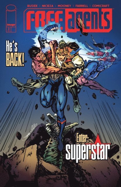 Fabian Nicieza, Kurt Busiek - Free Agents #3, E-bok