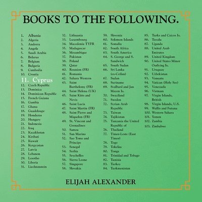 Elijah Alexander - Books to the Following., Häftad