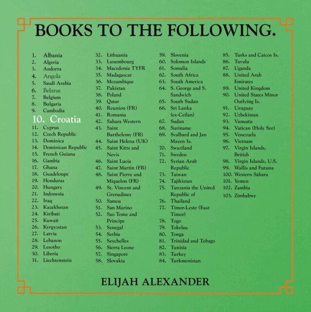 Elijah Alexander - BOOKS TO THE FOLLOWING., E-bok
