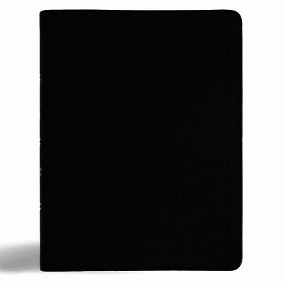 Csb Bibles by Holman, Gene A. Getz - CSB Men of Character Bible, Revised and Updated, Black Genuine Leather, Inbunden