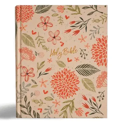 Csb Bibles by Holman - CSB Notetaking Bible, Expanded Reference Edition, Floral Cloth Over Board, Inbunden. Tillgänglighet: Lägg i varukorg