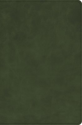 Csb Bibles by Holman - CSB Personal Size Bible, Holman Handcrafted Collection, Zipper Closure, Marbled Olive Premium Calfskin, Inbunden