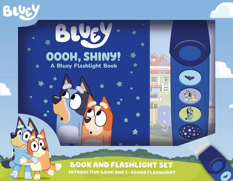 PI Kids - Bluey: Oooh, Shiny! A Bluey Flashlight Book Sound Book, Övrigt