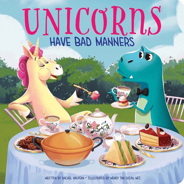 Rachel Halpern - Unicorns Have Bad Manners, Kartonnage. Tillgänglighet: Tillfälligt slut