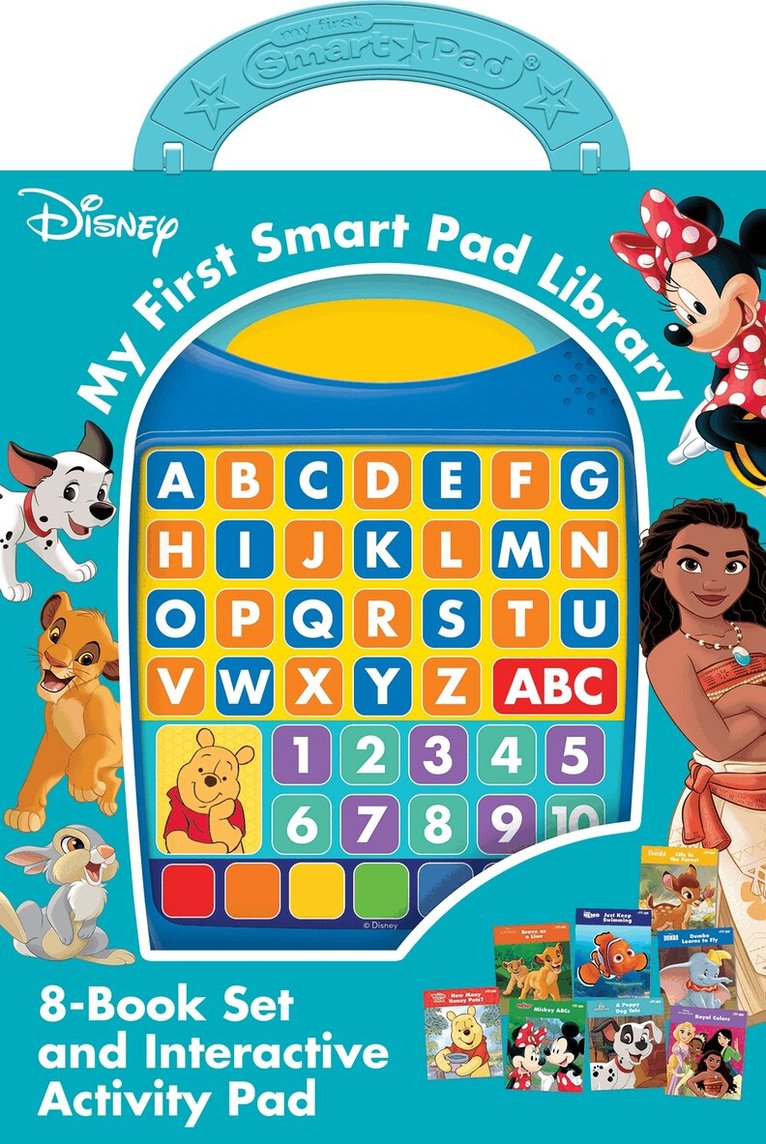 PI Kids - Disney: Fun with Friends My First Smart Pad Library 8-Book Set and Interactive Activity Pad Sound Book Set, Övrigt. Tillgänglighet: Tillfälligt slut
