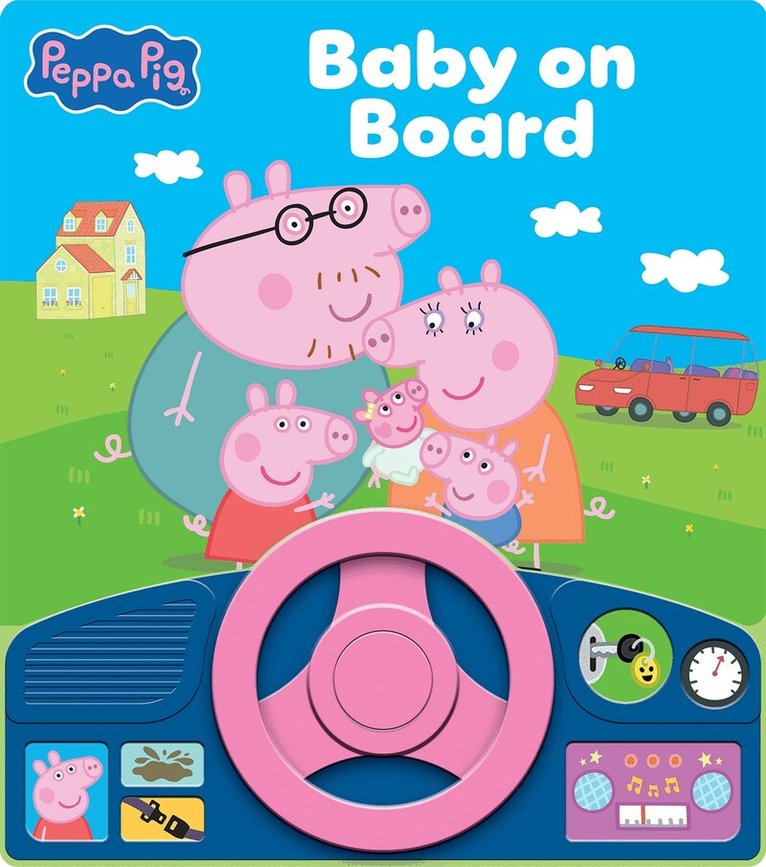 PI Kids - Peppa Pig: Baby on Board Sound Book, Kartonnage