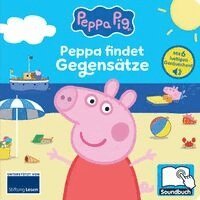 Oliver Bieber, Phoenix International Publications Germany GmbH - Peppa Pig - Peppa findet Gegensätze - Pappbilderbuch mit 6 integrierten Sounds - Soundbuch für Kinder ab 18 Monaten - Peppa Wutz, Kartonnage. Tillgänglighet: Lägg i varukorg