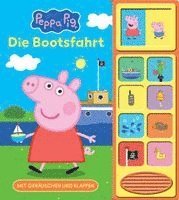 Phoenix International Publications Germany GmbH - Peppa Pig - Die Bootsfahrt - Klappen-Geräusche-Buch mit 10 Sounds - Pappbilderbuch - Peppa Wutz, Kartonnage