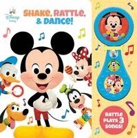 P I Kids - Rattle Sound Book Disney Baby  Shake Rattle & Dance, Inbunden