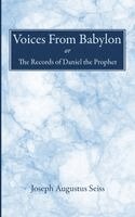 Joseph Augustus Seiss - Voices From Babylon, Häftad