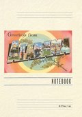 Vintage Lined Notebook Greetings from Alabama