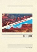 Vintage Lined Notebook Greetings from Oak Creek Canyon