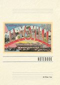 Vintage Lined Notebook Greetings from Marysville, California