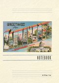 Vintage Lined Notebook Greetings from Sacramento, California