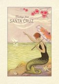 Vintage Lined Notebook Greetings from Santa Cruz